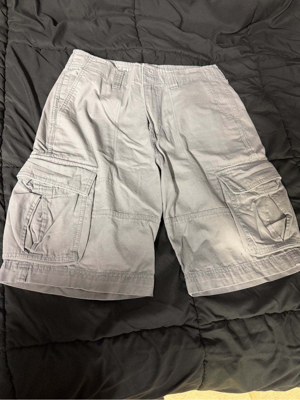 Mossimo Supply Co. Light Gray Cargo Shorts
